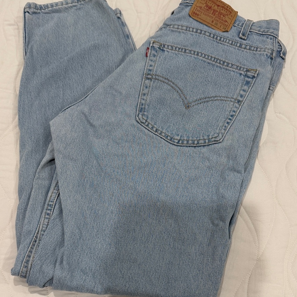 Levi's Sky Blue Denim Pants